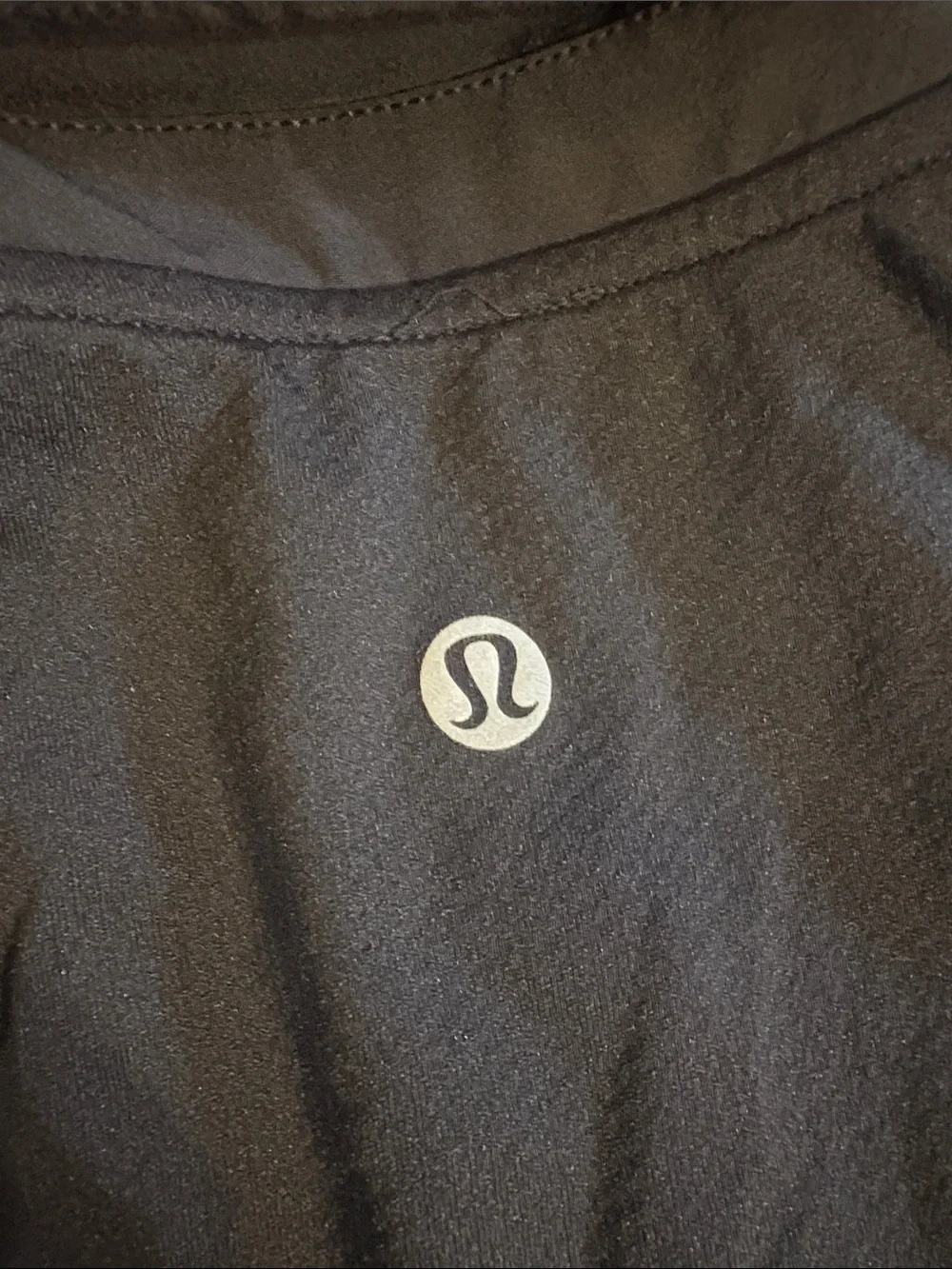 🎉Like New! Lululemon athletica Black Sleeveless Polo Tank Top with Collared Neck